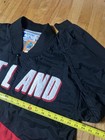 Vintage Portland Trail Blazers Nba Windbreaker Jacket Black Red White Size Large
