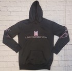 Bts Bangtan Boys Love Yourself Her Suga 93 Classic Hoodie Sz L Lightweight Black