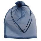 Navy Blue Organza Gift Bags Wedding Party Favor Jewelry Pouches 20 50 100