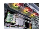 Bitspower Titan One Mini 2 0 Liquid Cooling W lian Li O11d Mini Chassis - White