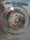 1948 D Franklin Half Dollar 50c Pcgs Ms 65 Fbl Toned Coin 