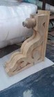 Hand Carved Wooden Corbel Wall Bracket Antique Style Shelf Support Home Decor