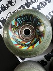 Vintage 1980 s Santa Cruz Bullet Speed Wheels 60mm 95a Skateboard Wheels Green