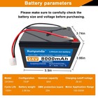 24v 8ah Lithium Battery For Kids Ride-on Toys Includes 2a Charger 25a Bms compat