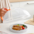 New Magnetic Microwave Anti Splatter Cover Plate Guard Lid With Steam Vent