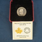 2014 Canada  3 Fine Silver  jewel Of Life   Coin In Og Box No Coa- Free Ship Usa