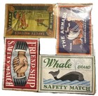 Lot 8 Sealed Safety Match Boxes Made In Japan Collector Quality 