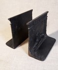 Cast Iron Egyptian Sphinx Book Ends  Pair  2   Vintage Antique