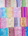 Very Rare Lot Antique Vintage Sari Trim Lace Edging Ribbon 25 Pieces Craf Ds99