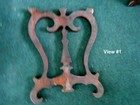 Pump Organ - Melodeon Legs For Antique Melodeon  Rosewood  For Folding Melodeon