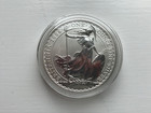 2006 Silver Britannia 1oz 1 Ounce 2 Pound  958 Fine Silver Coin With Coa