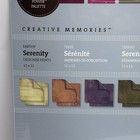Creative Memories Serenity Earthy Designer Prints 12 X 12 Scrapbook Kit New