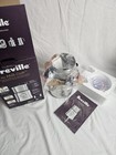 Breville Milk Cafe Milk Frother Model Bmf600xl Silver Stainless Steel New