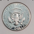 1964 Proof Kennedy Half Dollar Transitioal Die Straight G Rev  Cameo