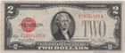 1928 G  2 Legal Tender Red Seal Note Us Currency Nice 1928g Two Dollar Bill 485