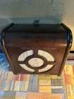 Vintage Seeburg Jukebox Wooden Case Wall Speaker