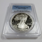 1997 P Pcgs Pr69 Dcam Proof - 1 Oz Silver American Eagle Us  1 Coin  54987a