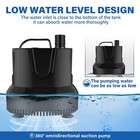 660gph Submersible Water Pump Pond Fountain Pump Aquarium Fish Tank 8 2ft High L