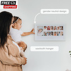 Pearhead My First Year Photo Moments  Baby s First Twelve Months Photo Collage A