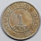1938-h British North Borneo 1 Cent