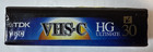 Tdk   Vhs-c Tc-30hg Ultimate Camcorder Compact Video Cassette Tape