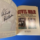 Civil War - The Oregon-oregon State Rivalry - Signed By Dan Fouts   Rich Brooks