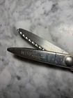 Vintage Wiss Pinking Shears Scissors Model Sn7 Scalloping Cutting Edge 