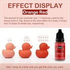 Candle Dye - 24 Colors Liquid Candle Making Dye For Diy Candle Making Supplies K