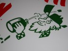 Vintage Mountain Dew Hillbilly Shoots 11 3 4  Porcelain Metal Soda Gas Oil Sign