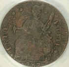 1787 Connecticut Colonial Draped Bust Left Pcgs F15