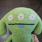 Uglydoll Peaco Plush Small Green 3-eyed Monster 2006 Rare Y2k Alien Retro