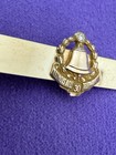 Illinois Bell Telephone 30 Year Service Tie Clip Diamond 12k Gf Vintage