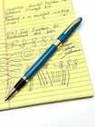 C1955 Sheaffer Statesman Aqua Pastel Blue Snorkel Fountain Pen Pdag M Restored