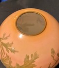 Antique Victorian 1890s Floral Decoration Gwtw Ball Lamp Shade