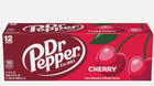 Dr Pepper Cherry Soda Pop 12 Pack     12 Fl Oz Cans  Bold Flavor  Refreshment