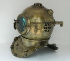 Vintage Antique 18inch Diving Divers Helmet Deep Sea Anchor Engineering 1921 Gif
