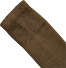 Unisex Ms Anti-fatigue Thick Padded Over The Calf Sock  Coyote Brown  Medium