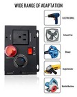 Variable Speed Controller 15a 100v-120v Ac Motor Speed Controller For Fan Rou   