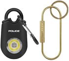 2 Pack Personal Safety Alarm Led Emergency Light Women Self Defense Carabiner