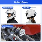 E6 Motorcycle Helmet Hud  Head Up Display  Bluetooth gps  Carplay  Android Auto