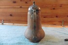 10  Antique Copper Jug Pitcher Handmade Hammered Patina Rustic  minor Damage 