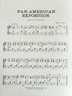 1901 Buffalo World s Fair Sheet Music Pan-american Exposition March   Two-step