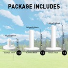 Driving Range Rubber Golf Mat Tees Assorted Sizes  1 5  2 75 