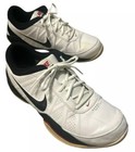 Size 12- Nike Air Ring Leader Low White Black Lace Up Sports Shoe 476152-160