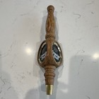 Miller Genuine Draft Wooden Beer Tap Handle Knob Breweriana Bar Collectible