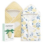  Baby Hooded Towel  2 Pack Baby Towel Set  Super Soft Bath Towel With Original 