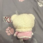 Gund Hello Kitty Cat Plush Stuffed Animal Cream   Pink Outfit W  Bow