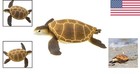 Detailed 4-inch Green Sea Turtle Figurine - Perfect Gift For Young Explorers