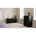 Scottsdale Black Matte 6 Drawers 60 55 In  Dresser Without Mirror