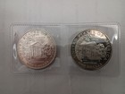 1999 Dolly Madison Commemorative Silver Dollar Two Coin Set